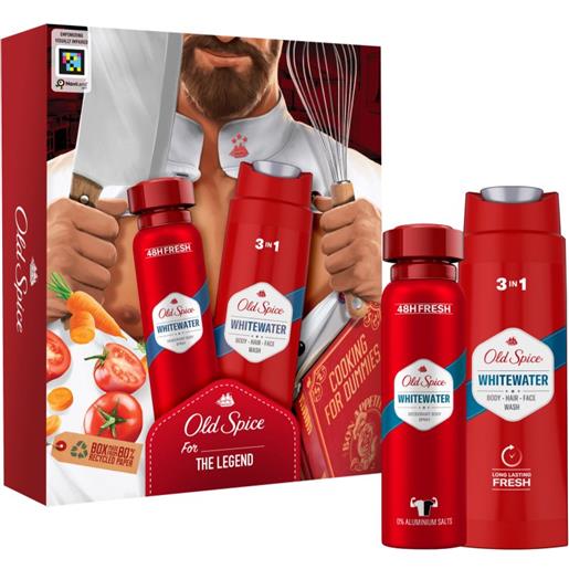 Old Spice whitewater new chef