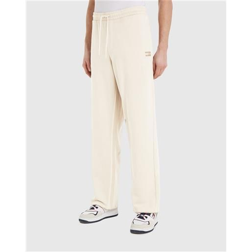 Tommy Hilfiger joggers aiden essential baggy fit bianco uomo