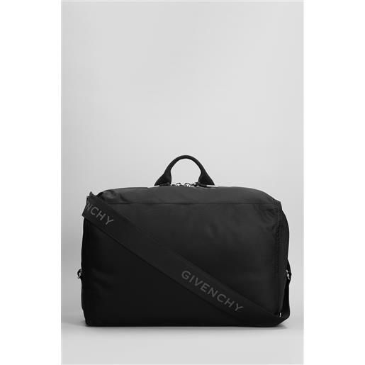 Givenchy borsa a spalla pandora bag m in poliamide nera
