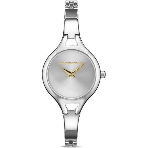 RoccoBarocco orologio solo tempo donna roccobarocco bangle rb. 2216s-01m
