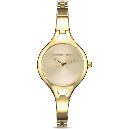 RoccoBarocco orologio solo tempo donna roccobarocco bangle rb. 2216s-03m