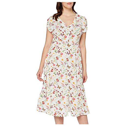 Joe Browns sizzling summer dress vestito casual, a-bianco multi, 42 donna