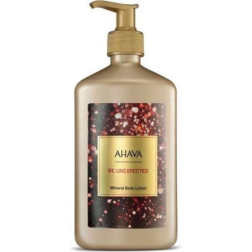 Ahava lozione corpo minerale senza alcool e parabeni limited edition 500 ml