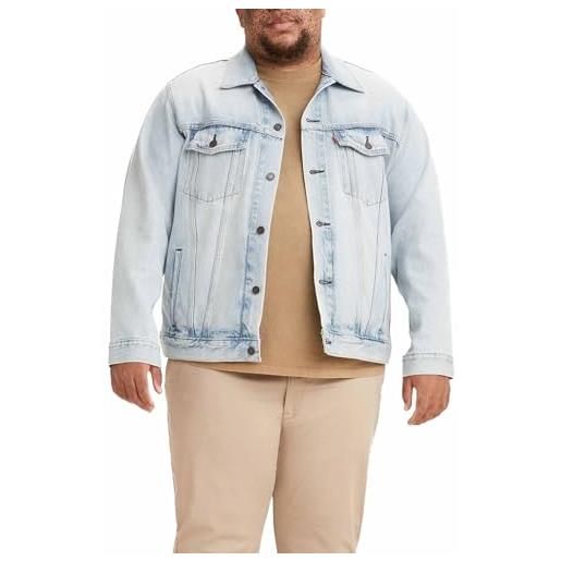 Levi's big & tall trucker, uomo, dark horse, 2xl