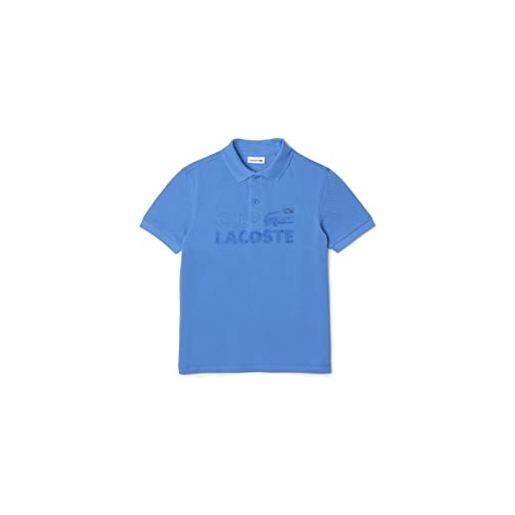Lacoste-children s/s polo-pj5489-00, etheral blue, 12 ans