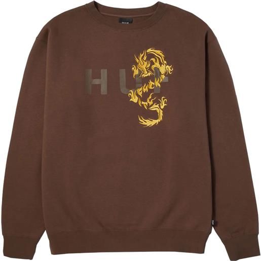 HUF felpa girocollo dragon