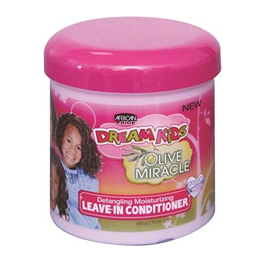 African Pride dream kids olive miracle leave-in conditioner, 15 oz by African Pride