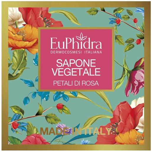 Euphidra la grande bellezza sapone vegetale mani petali di rosa 75g