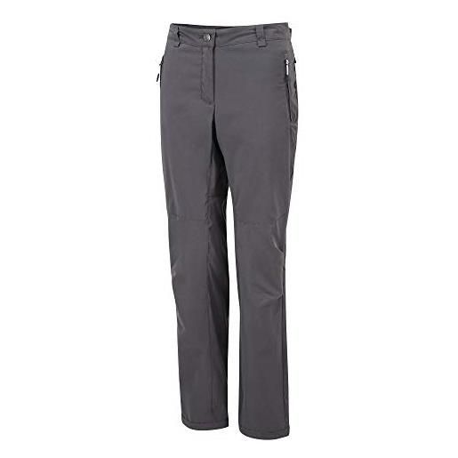 Dare 2B - pantaloni elasticizzati melodic ii trousers, da donna, colore: grigio ebony, taglia s