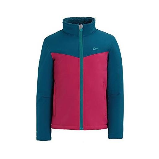 Regatta rivendale soft shell bambino, bambini, rkl084 4t0k15, sl. Gry/rck. Gry, fr: 2xl (taille fabricant: 14 yr)