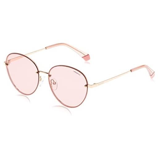 Polaroid pld 4090/s sunglasses, eyr/0f gold pink, 58 unisex