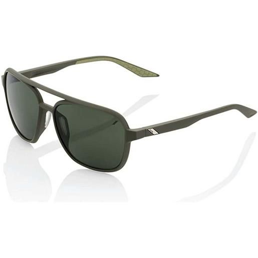 100percent kasia sunglasses nero grey green/cat3
