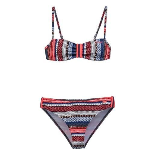 Protest heston jr, bikini bambino, cemento, 8 años/128 cm