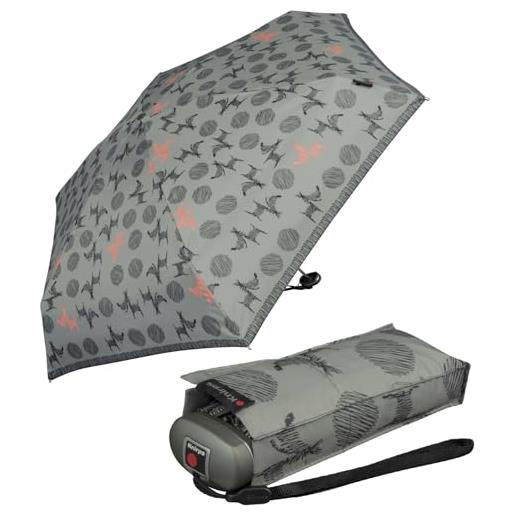 Knirps ombrello tascabile da viaggio, christina grey, 93 cm