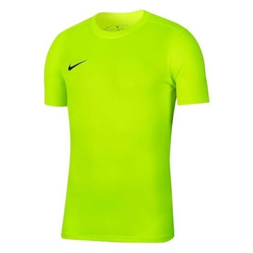 Nike park vii jersey short sleeve, maglia maniche corte bambino, rosso, m
