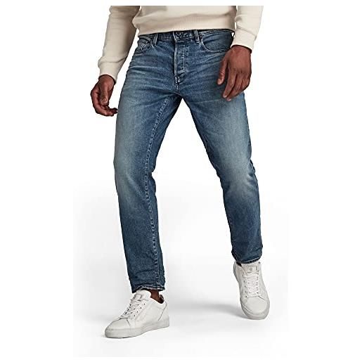 G-STAR RAW men's 3301 regular tapered jeans, blu (vintage azure 51003-c052-a802), 32w / 34l