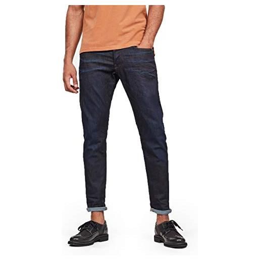 G-STAR RAW men's 3301 regular tapered jeans, blu (dk aged 51003-7209-89), 34w / 38l