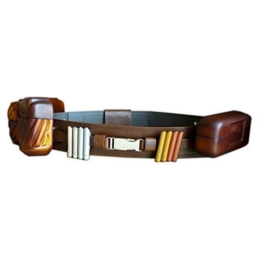 OEM anakin deluxe full belt pouches capsule costume jedi accessori star wars accessori (m)