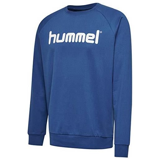 hummel hmlgo kids cotton logo sweatshirt color: true blue_talla: 140