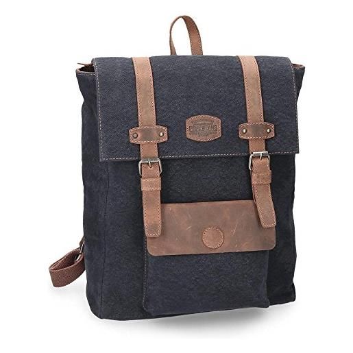 Pepe Jeans horse blue laptop backpack