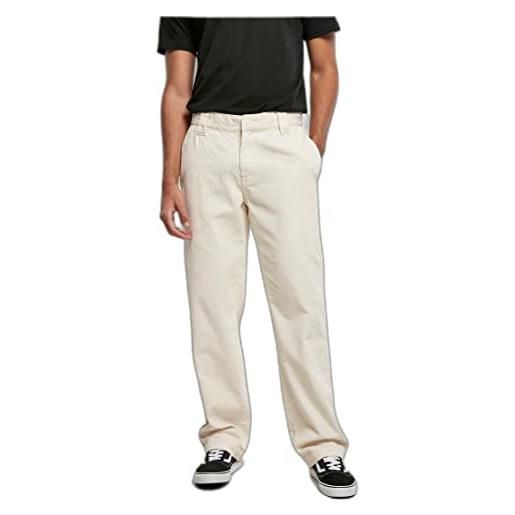 Urban Classics corduroy workwear pants pantaloni, sabbia, 40 uomo