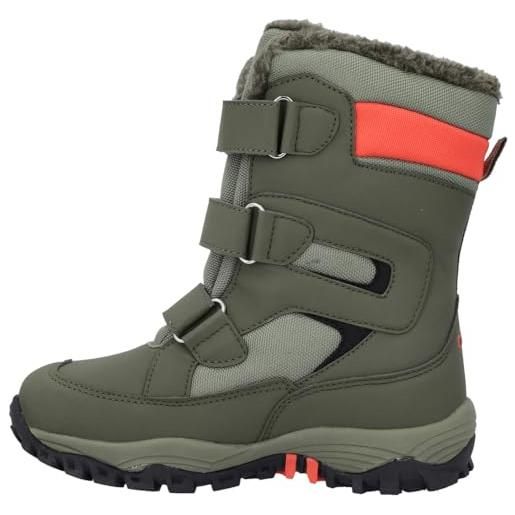 CMP kids hexis wp-30q4634, snow boot, militare, 30 eu