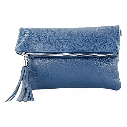 modamoda de borsa in pelle borsa a tracolla per borsa a tracolla borsa piccola in pelle t167, colore: blu ghiaccio