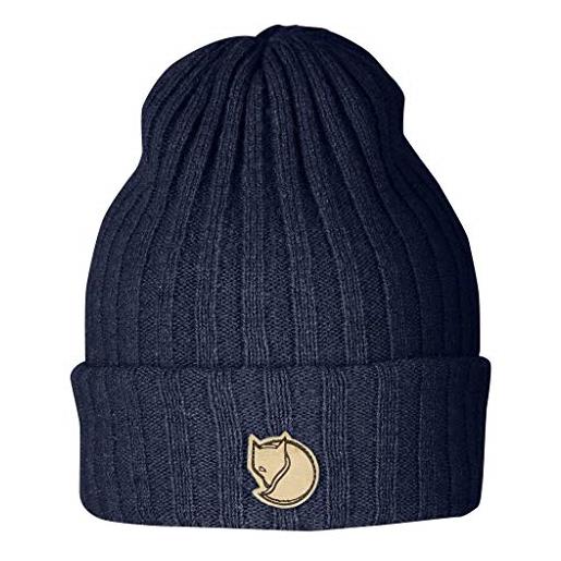 Fjällräven byron hat, cappello invernale unisex, blu (dark navy), taglia unica