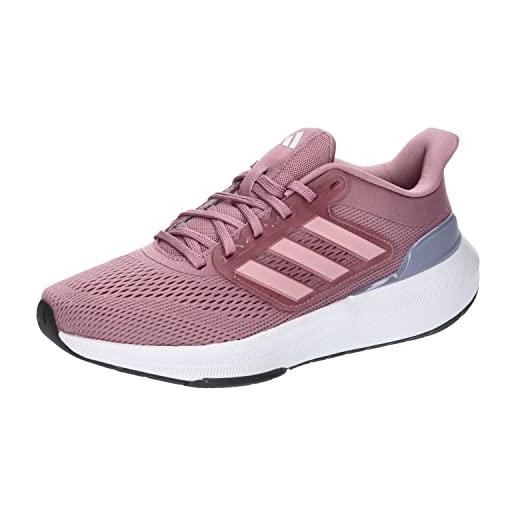 adidas ultrabounce w, shoes-low (non football) donna, wonder orchid/ftwr white/core black, 42 2/3 eu