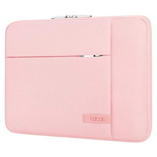 Lacdo 15.6 pollici borsa protettiva custodia per 15.6 pollici hp pavilion, 15.6 pollici lenovo idea. Pad 3 5, acer aspire 5, huawei mate. Book d 15, asus zen. Book/vivo. Book 15, dell inspiron 15, pesca