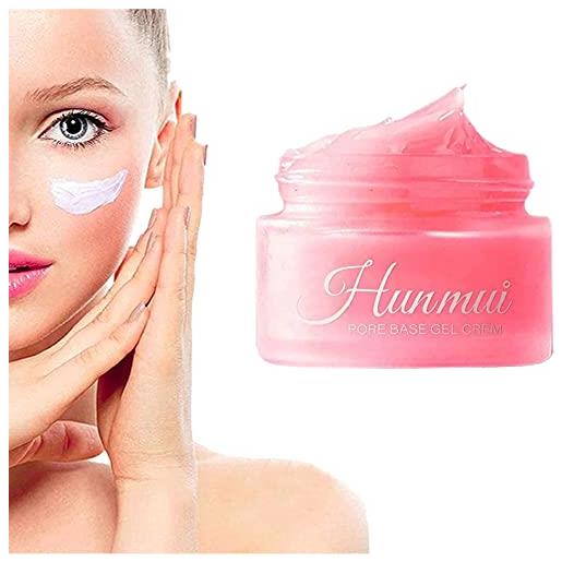 Pnedeodm hunmui pore base gel cream - hunmui base face primer, magical perfecting base face primer under foundation for makeup oil control firming, moisturizing (1pc)