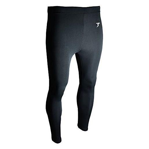 Precision essential - leggings da adulto, unisex - adulto, leggings baselayer, nero, m