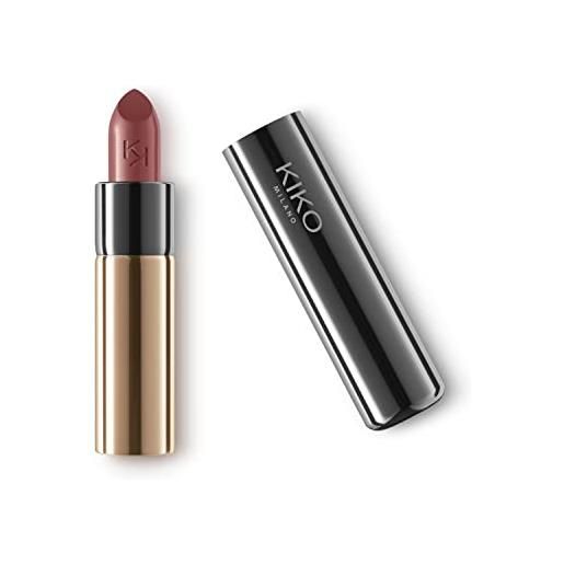 KIKO milano gossamer emotion creamy lipstick 105 | rossetto cremoso colore pieno