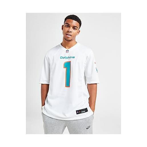 Nike nfl miami dolphins tagovailoa #1 jersey, white