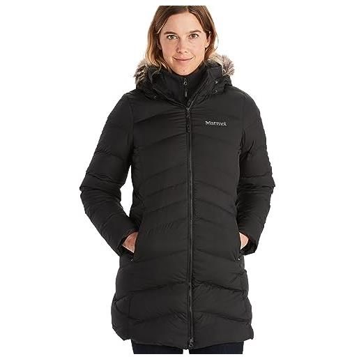 Marmot wm's montreal coat insulated hooded winter coat donna, black, l