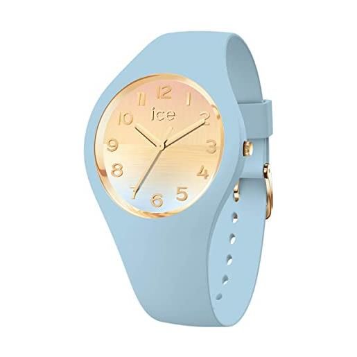 Ice-watch - ice horizon blue gold - orologio blu da donna con cinturino in silicone - 021358 (small)