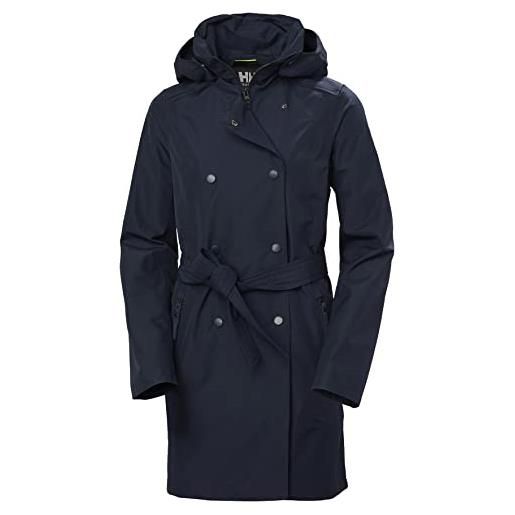 Helly Hansen donna trench wesley ii, l, marina militare