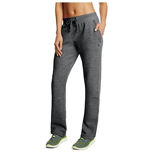 Champion women's fleece open bottom pant