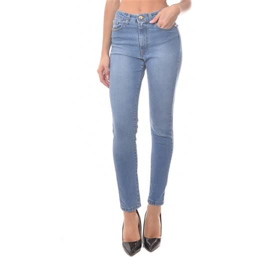 CAVALLI CLASS jeans skinny denim chiaro