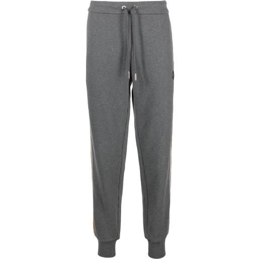 Moncler pantaloni sportivi in felpa - grigio