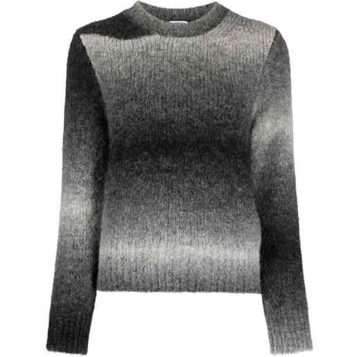 ASPESI maglione con effetto sfumato - nero