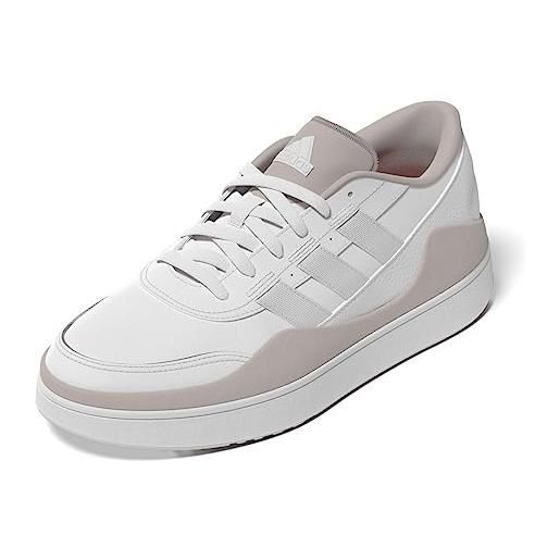 adidas osade, shoes-low (non football) donna, ftwr white/chalk white/wonder quartz, 42 2/3 eu