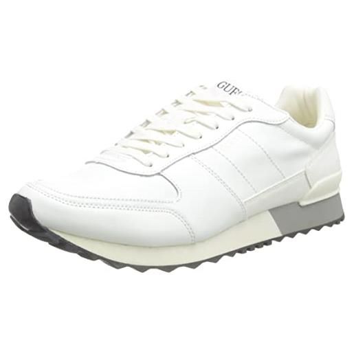 GUESS padova, sneaker uomo, white, 45 eu