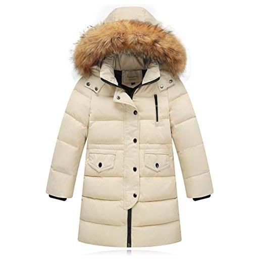 Odziezet cappotto con cappuccio da unisex ragazzi invernale giubbotto trapuntato parka incappucciato piumino 0-13 anni