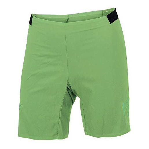 KARPOS 2500937-273 lavaredo over short pantaloncini uomo green flash taglia xl