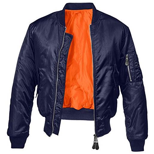 Brandit Brandit ma1 jacket, giacca uomo, blu (dark navy), m