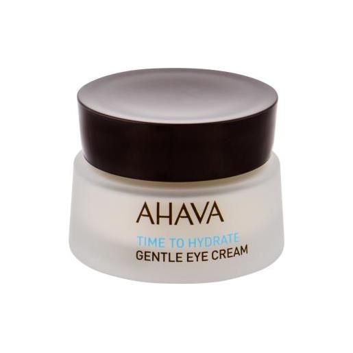 AHAVA time to hydrate gentle eye cream crema contorno occhi con minerali 15 ml per donna