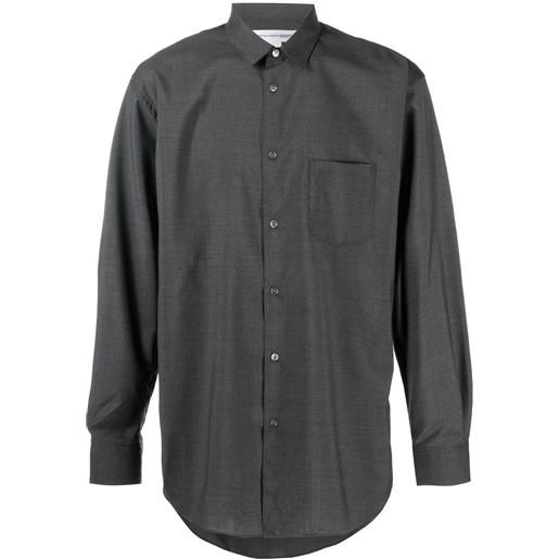 Comme Des Garçons Shirt camicia con taschino - grigio