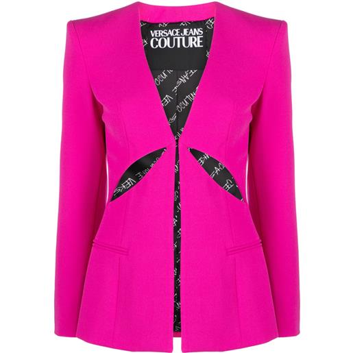 Versace Jeans Couture blazer monopetto - rosa
