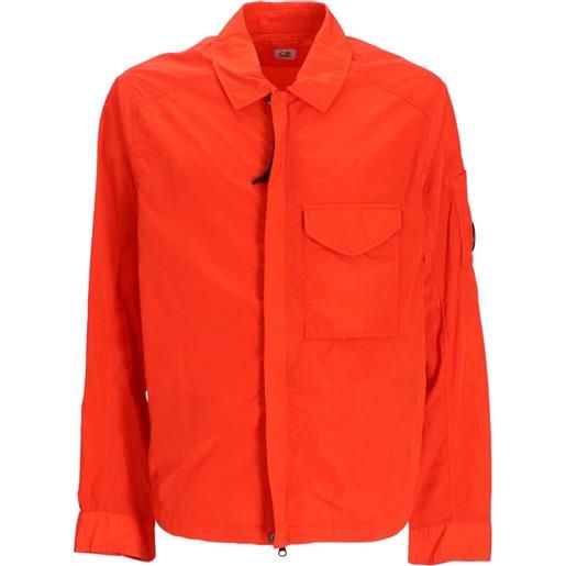 C.P. Company zip-up shirt jacket - rosso